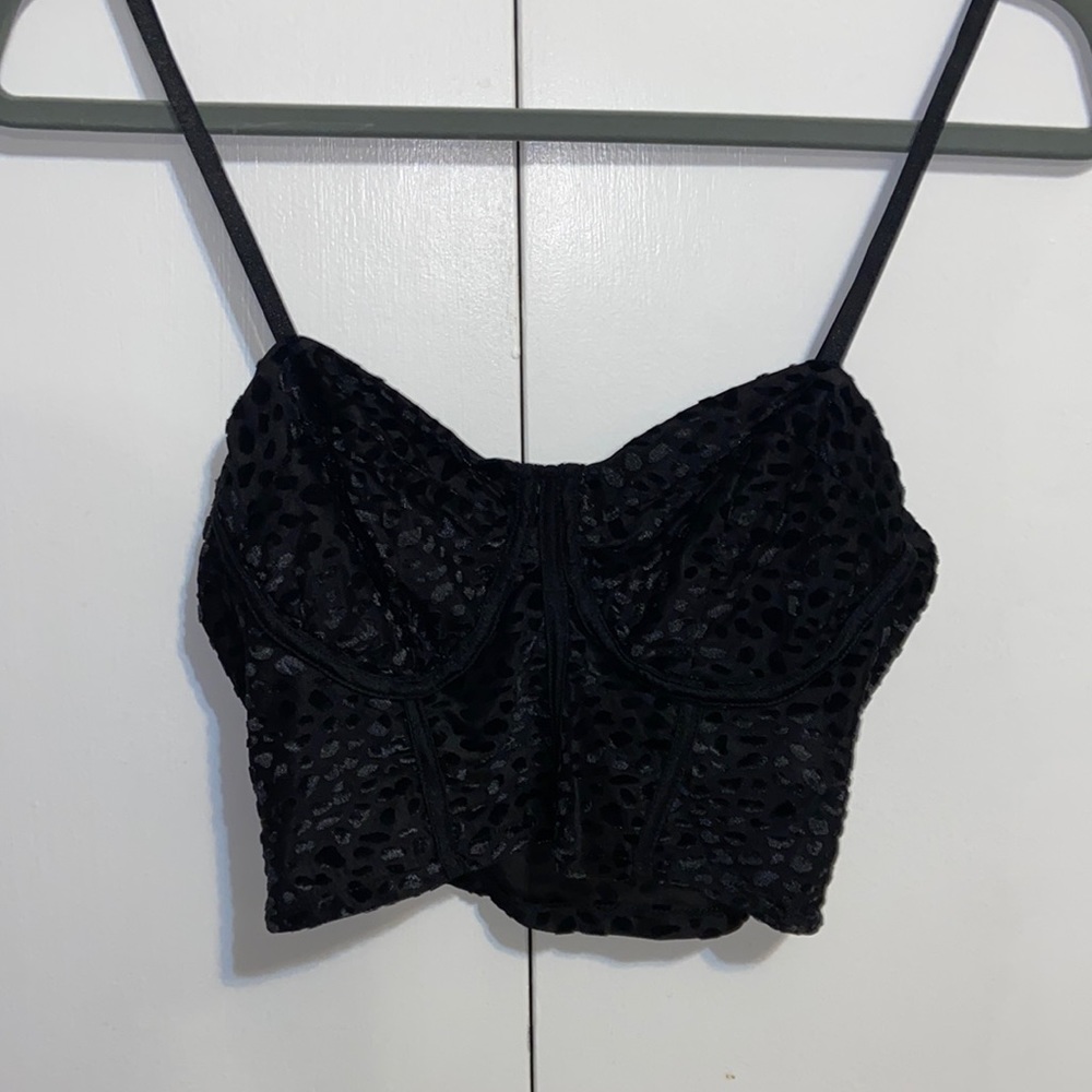 Leopard Print Crop Top